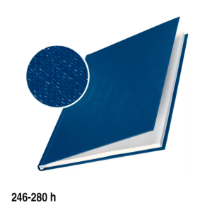 TAPAS RÍGIDAS LEITZ A4 IMPRESSBIND AZUL REF. 73970035