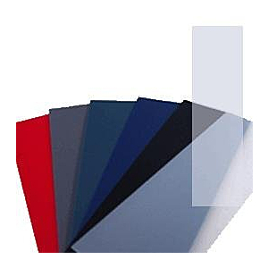 CUBIERTA PARA ENCUADERNAR A4 EN PVC TRANSPARENTE DE 0,7 MM.
