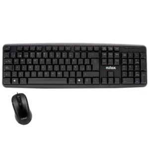 TECLADO + RATÓN ALÁMBRICO NILOX REF. NXKME03