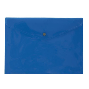 DOSSIER CON BROCHE PP PLUS OFFICE A6 CAPACIDAD 50 H. AZUL REF. 2016