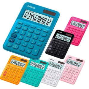 CALCULADORA CASIO COLORES SURTIDOS REF. MS-20-UC