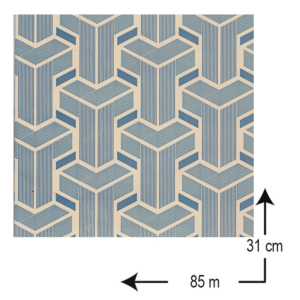 PAPEL DE REGALO EN BOBINA DE 31 CM. ALTO REF. 6033