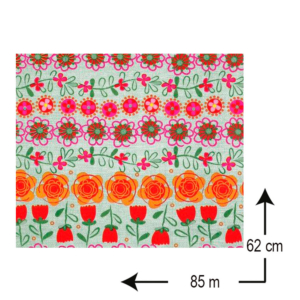 PAPEL DE REGALO EN BOBINA DE 62 CM. ALTO REF. 6903
