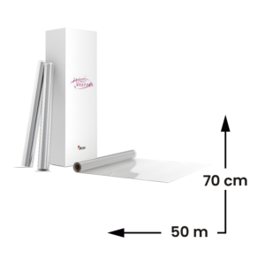 ROLLO POLIPROPILENO 0,70 X 50 M. TRANSPARENTE REF. 3158005