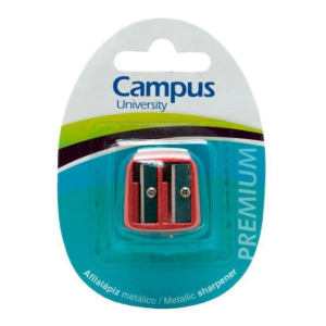 AFILALÁPIZ METÁLICO CAMPUS UNIVERSITY CUÑA DOBLE USO 4 COLORES SURTIDOS METALIZADOS BLÍSTER