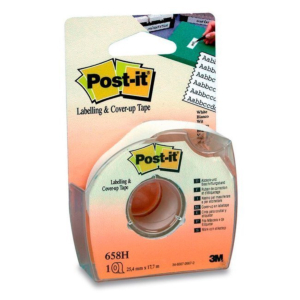 CINTA CORRECTORA REMOVIBLE POST-IT 25 MM. X 18 M. REF. 658-HD