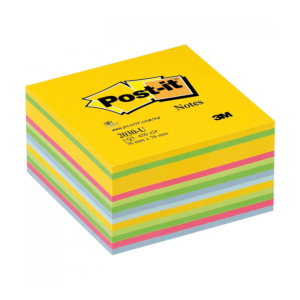 CUBO DE NOTAS REPOSICIONABLES POST-IT 76 X 76 MM REF. 2030-U