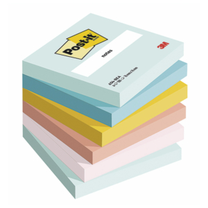 BLOC DE NOTAS REPOSICIONABLES POST-IT COLECCIÓN BEACH 76 X 76 MM. REF. 654-BEA 