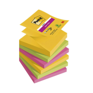 BLOC DE NOTAS REPOSICIONABLES POST-IT Z-NOTES 76 X 76 MM REF. R-330-CARN