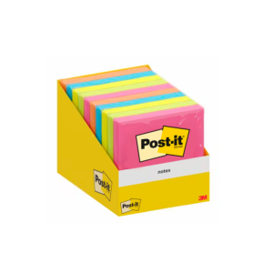 BLOC DE NOTAS REPOSICIONABLES POST-IT SUPER STICKY 76 X 76 MM. REF. 654 -TFEN