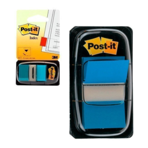 MARCAPÁGINAS POST-IT INDEX 25,4X43MM AZUL VIVO (50 INDEX)