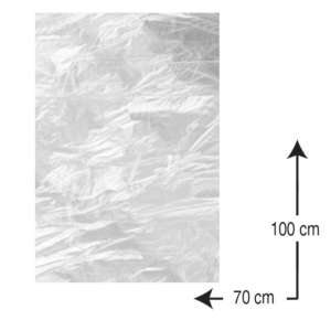 PAPEL CELOFÁN SADIPAL 70 X 100 CM. ROLLO 25 H. TRANSPARENTE