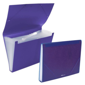 CARPETA CLASIFICADORA POLIPROPILENO PLUS OFFICE A4 VIOLETA