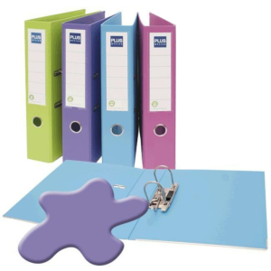 ARCHIVADOR FORRADO POLIPROPILENO PLUS OFFICE FOLIO VIOLETA REF. E-3-R 