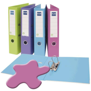 ARCHIVADOR FORRADO POLIPROPILENO PLUS OFFICE FOLIO ROSA REF. E-3-R