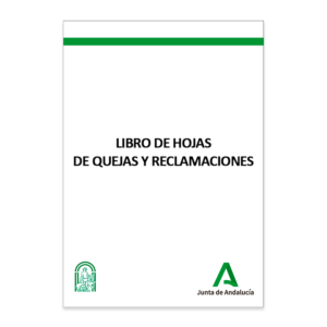 LIBRO DE HOJAS DE QUEJAS Y RECLAMACIONES JUNTA ANDALUCÍA