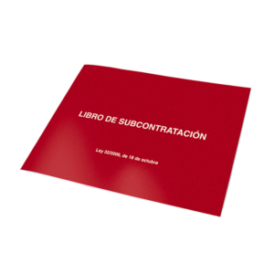 LIBRO DE SUBCONTRATACIÓN REF. 10011