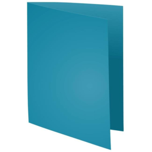 SUBCARPETA PAPEL 80 G. EXACOMPTA BAHÍA A4 TURQUESA