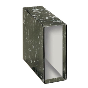 CAJA PARA ARCHIVADOR AZ PLUS OFFICE 4º APAISADO NEGRO JASPEADO REF. 204