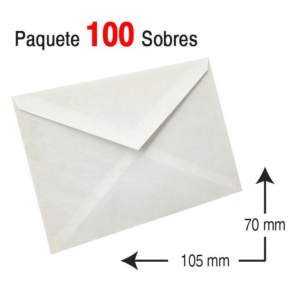 SOBRE TARJETA DE VISITA 70 X 105 MM. REF. 3793