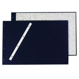 CARPETA TORNILLO CARTÓN FORRADO GUAFLEX A3 4 TALADROS AZUL REF. 06EXA3