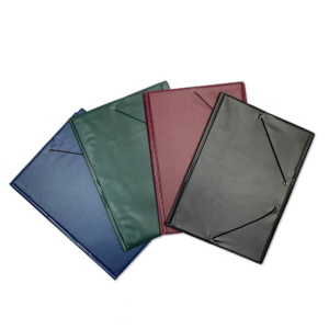 CARPETA PVC A4+ CON GOMAS Y BOLSA COLORES SURTIDOS REF. 333CB
