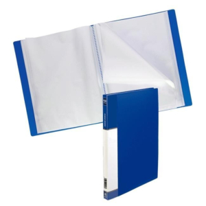 CARPETA 60 FUNDAS PLUS OFFICE A4 AZUL OPACO REF. MT-60