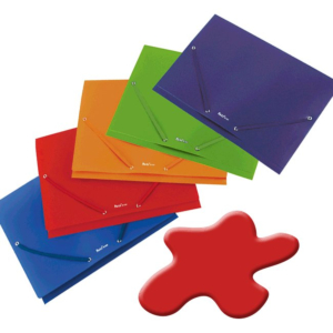 CARPETA POLIPROPILENO PLUS OFFICE SOFT A4 CON GOMAS Y SOLAPAS ROJO REF. 180893