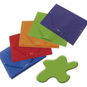 CARPETA POLIPROPILENO PLUS OFFICE SOFT A4 CON GOMAS Y SOLAPAS VERDE REF. 180889