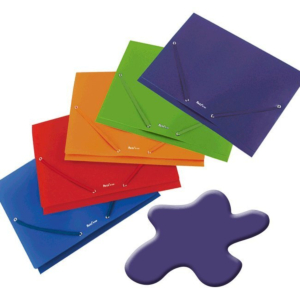CARPETA POLIPROPILENO PLUS OFFICE SOFT A4 CON GOMAS Y SOLAPAS MORADO REF. 180891