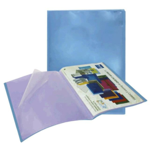 CARPETA 30 FUNDAS PLUS OFFICE A4 AZUL TRASLÚCIDO REF. MO-30/MTG-6030