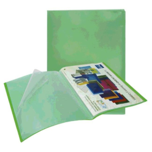 CARPETA 40 FUNDAS PLUS OFFICE A4 VERDE TRASLÚCIDO REF. MO-40/MTG-6040