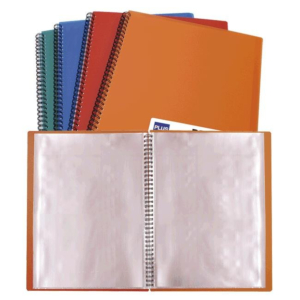 CARPETA ESPIRAL 30 FUNDAS PLUS OFFICE A4 COLORES SURTIDOS OPACOS REF. 13461-30