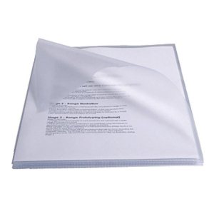 DOSSIER UÑERO PVC ESSELTE FOLIO TRANSPARENTE 280 MICRAS REF. 623898