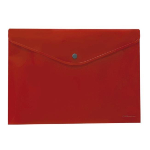 DOSSIER CON BROCHE PP PLUS OFFICE A5 CAPACIDAD 50 H. ROJO REF. 2015