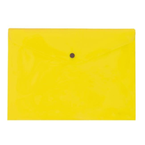 DOSSIER CON BROCHE PP PLUS OFFICE A4 CAPACIDAD 50 H. AMARILLO REF. 2020