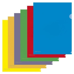 DOSSIER UÑERO PP PLUS OFFICE FOLIO 6 COLORES SURTIDOS REF. 2001