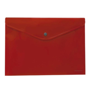 DOSSIER CON BROCHE PP PLUS OFFICE A4 CAPACIDAD 50 H. ROJO REF. 2020