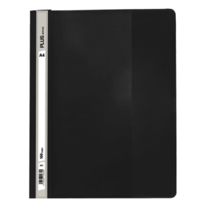 DOSSIER CON FÁSTENER PP PLUS OFFICE A4 CAPACIDAD 100 H. NEGRO REF. 180646