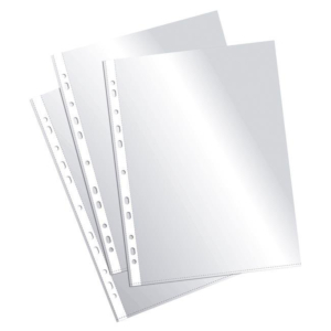 FUNDA CRISTAL MULTITALADRO PP PLUS OFFICE FOLIO 90 MICRAS REF. 20976/502