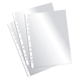 FUNDA CRISTAL MULTITALADRO PP PLUS OFFICE A4 60 MICRAS REF. 20945/501