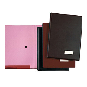 CARPETA PORTAFIRMAS PARDO CON 18 SEPARADORES REF. 875