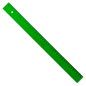 REGLA FABER CASTELL GAMA VERDE 40CM.