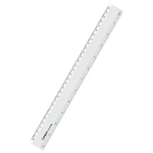 REGLA CAMPUS UNIVERSITY DE ALUMINIO 30 CM. REF. FMA-110-30