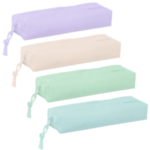 PORTATODO SAFTA RECTANGULAR PASTEL CON GOMA