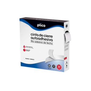 CINTA VELCRO ADHESIVA BLANCA 25 MTS. REF. 13318