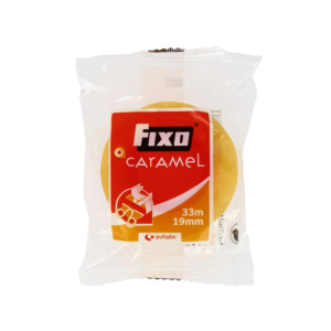 CINTA ADHESIVA TRANSPARENTE FIXO 33MTS X 19MM.