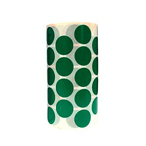 GOMETS CÍRCULOS VERDES 20 MM REF. 1041023