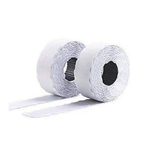 ETIQUETAS ADHESIVAS PVP REMOVIBLES BLANCA 26X12