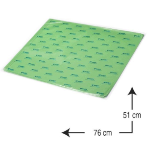PAPEL DE SEDA SADIPAL 75 X 50 CM. 26 H. VERDE MEDIO REF. 11137